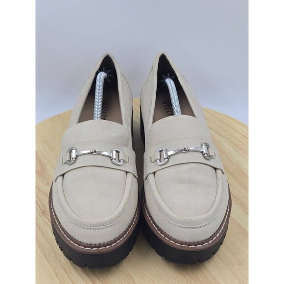 Jellypop Shoes - Jellypop Womens Mario Loafers Chunky Y2K  Faux Suede Sz 10M